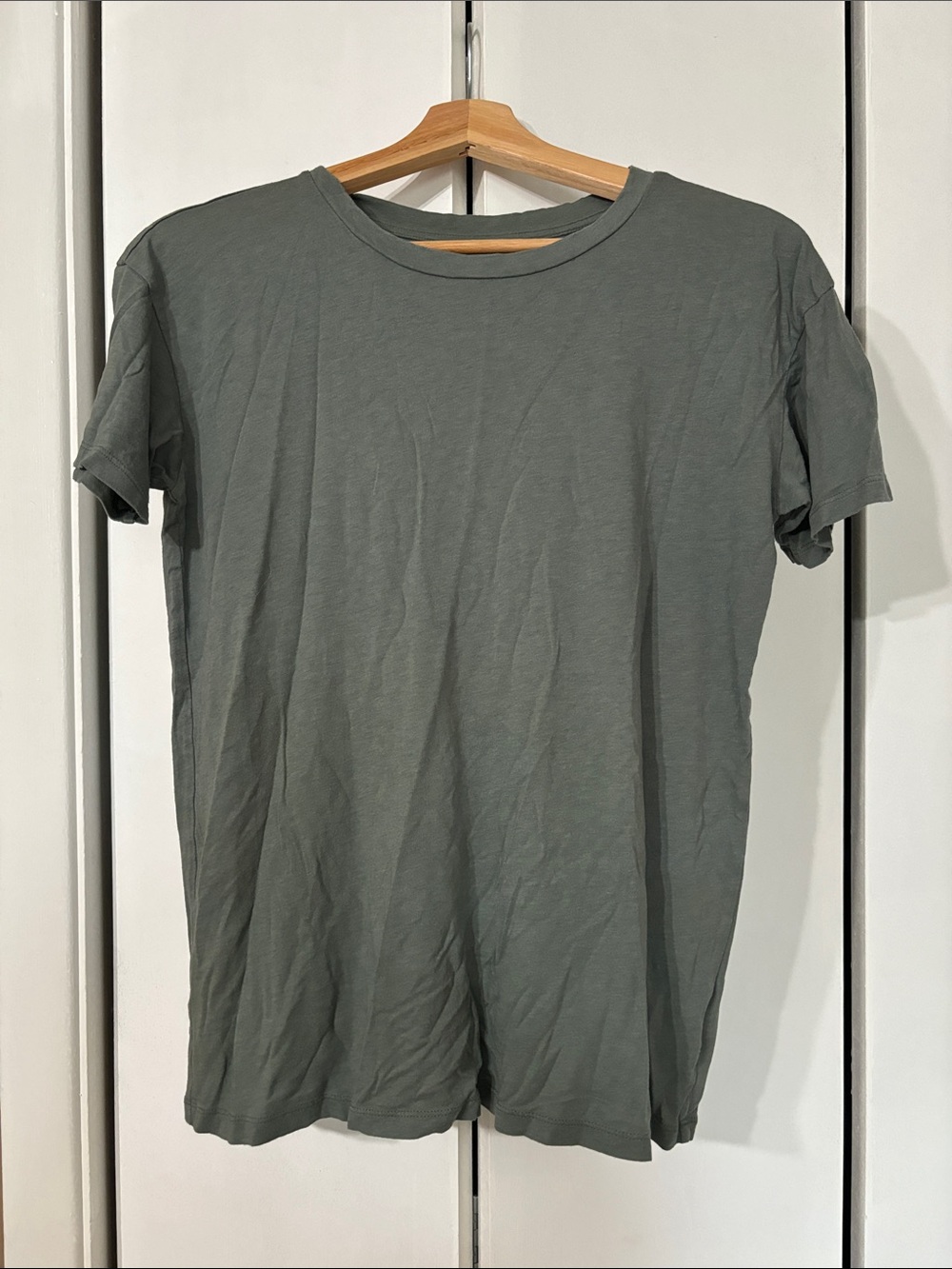 American eagle soft Crew Neck T-Shirt in Green